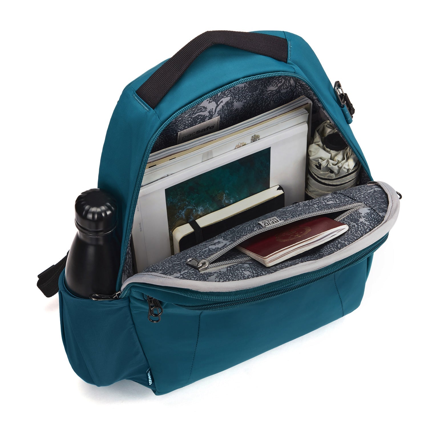 Pacsafe Metrosafe LS350 ryggsekk 15L tidal teal