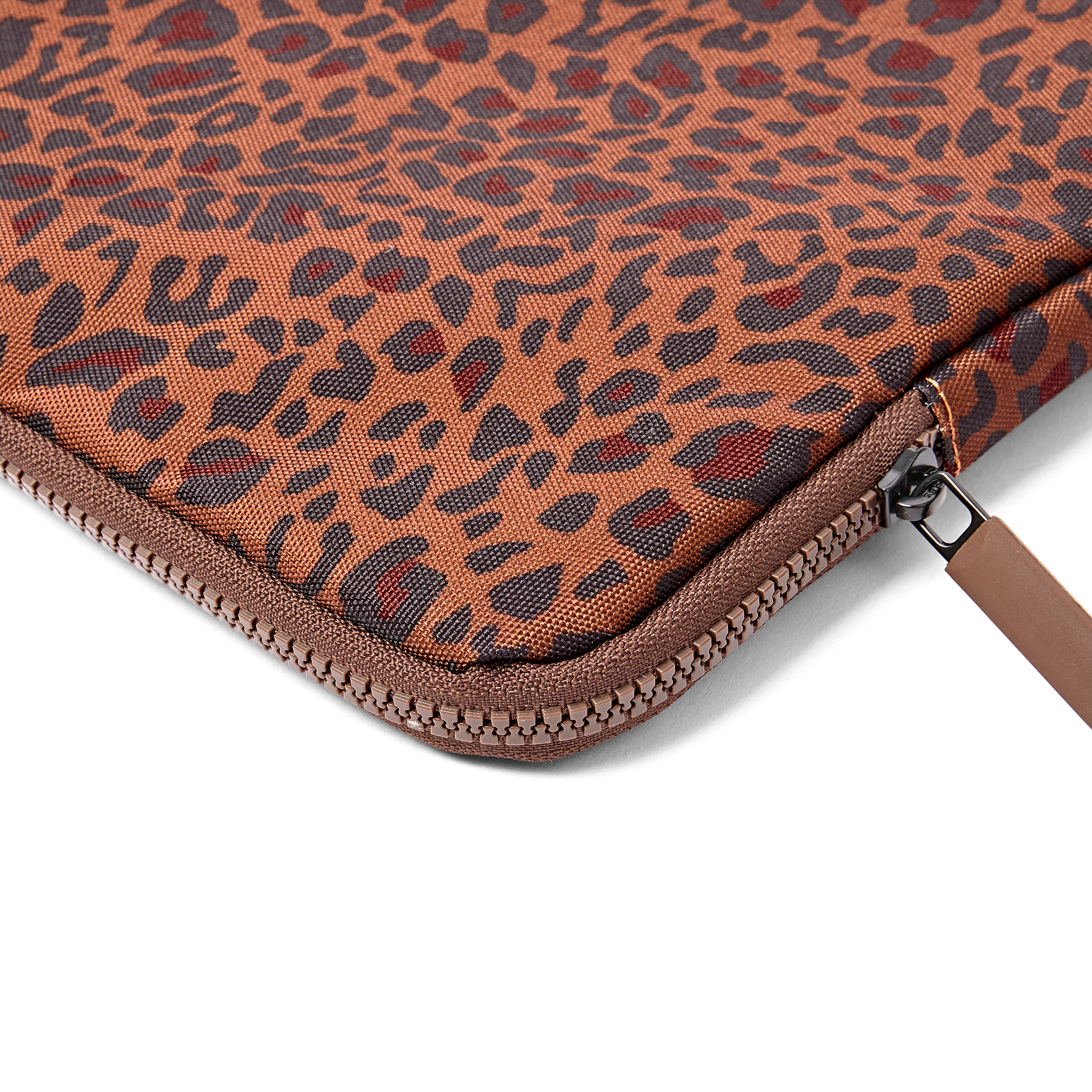 Roka London Brick Lane laptopmappe Mini Leopard 14" 2,2 liter