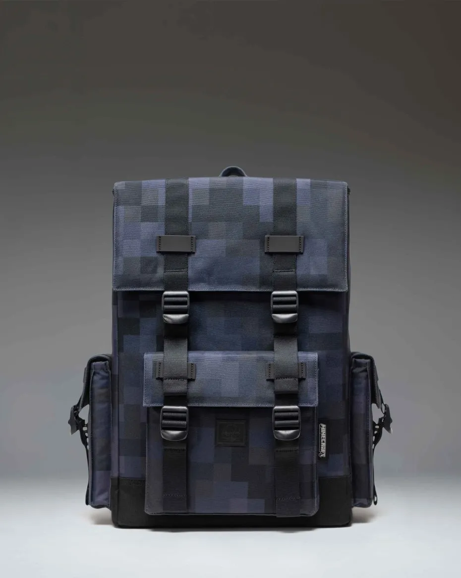 Herschel Minecraft Little America Cube sekk Black Block