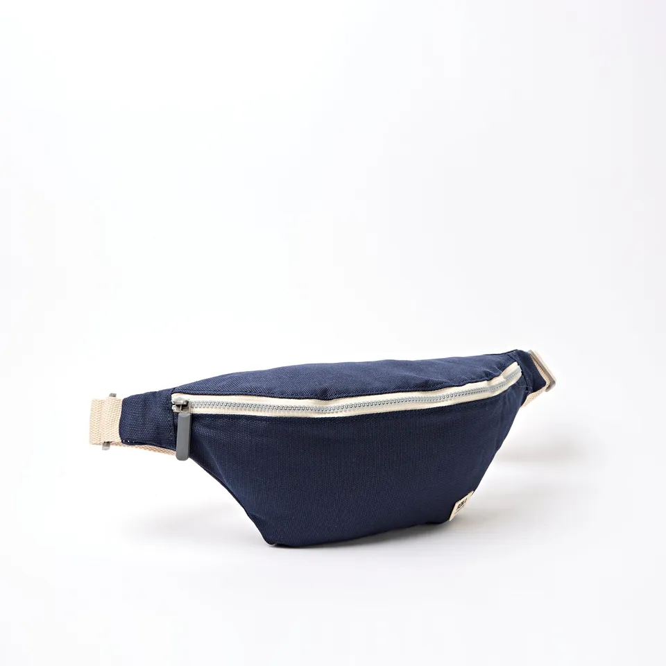 Roka London Mill Hill crossbody Small Midnight canvas