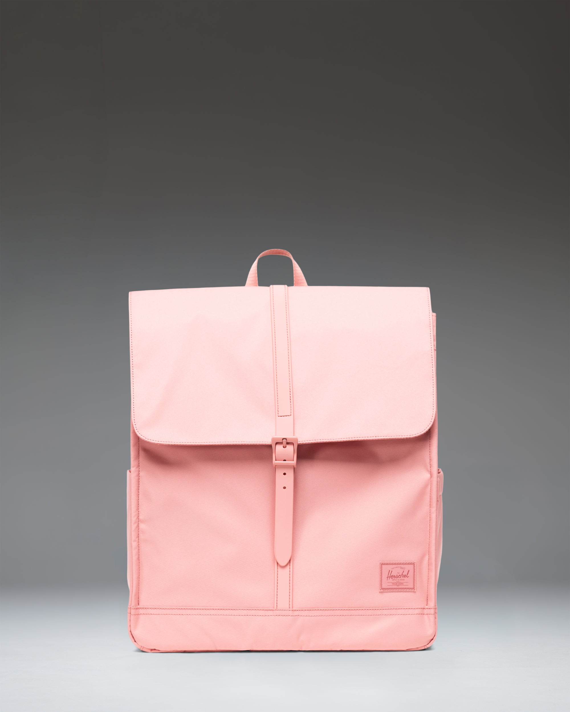 Herschel City Twill ryggsekk Black Grey lett jobbsekk