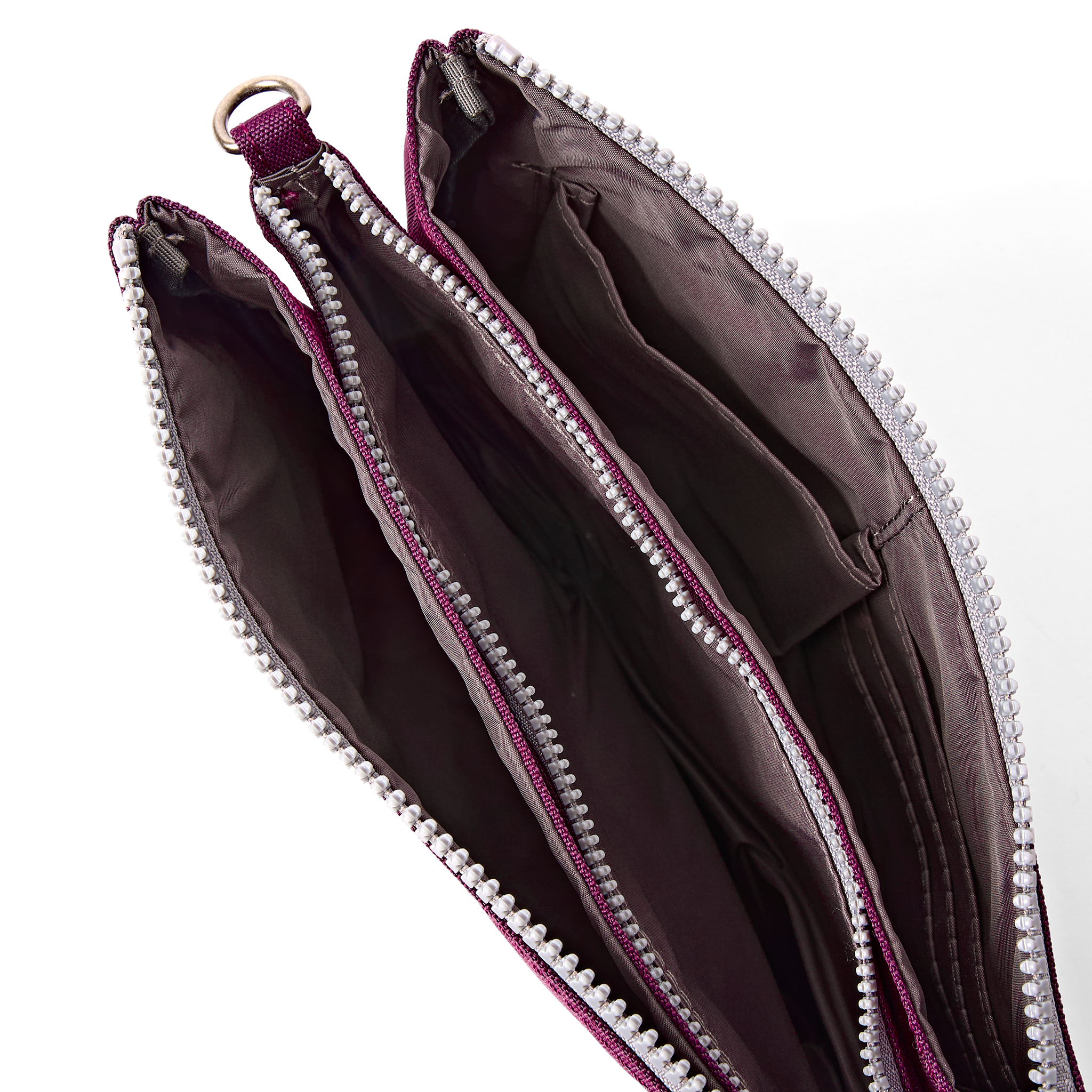 Roka London Carnaby XL crossbody Cherry Lacquer skulderveske