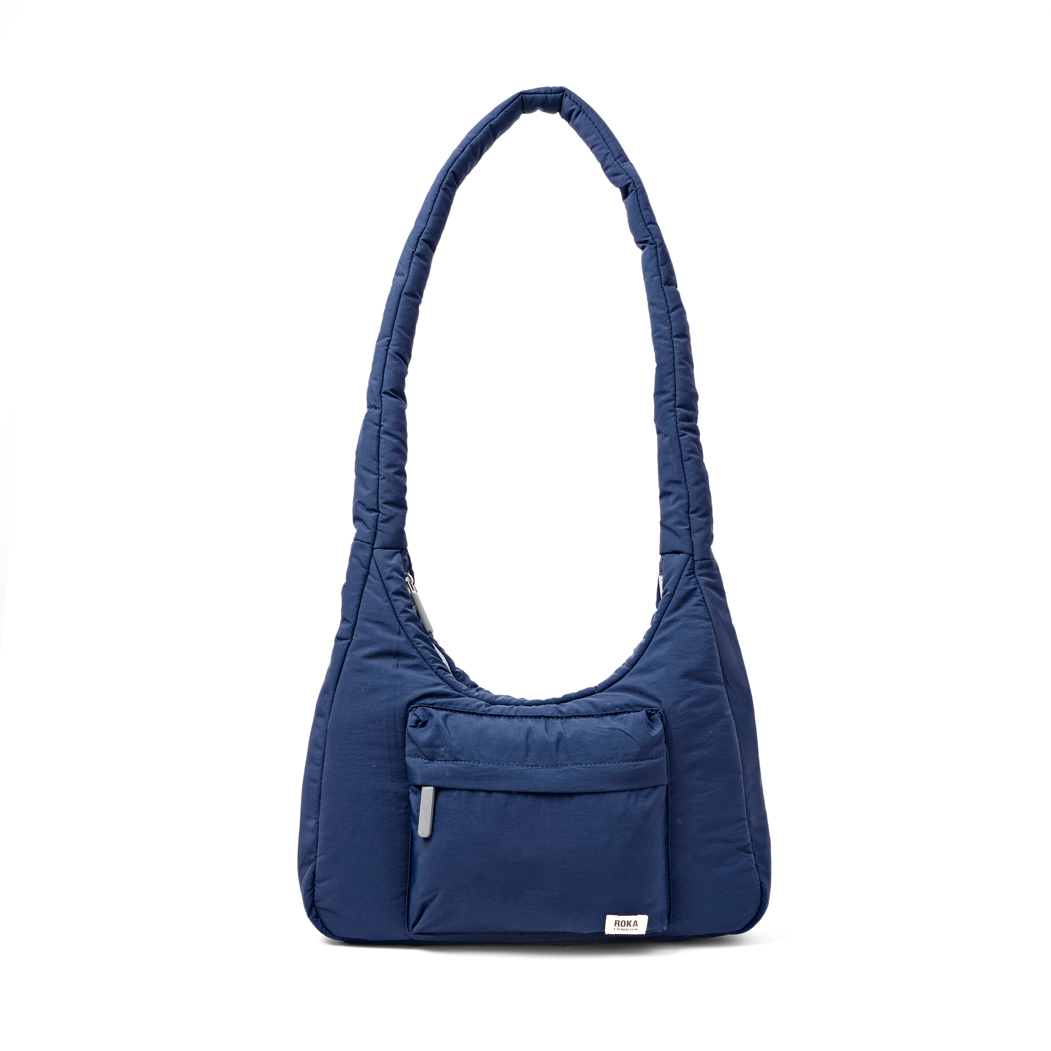 Roka London Belsize Crossbody veske Deep Cobalt Medium 14,7 L