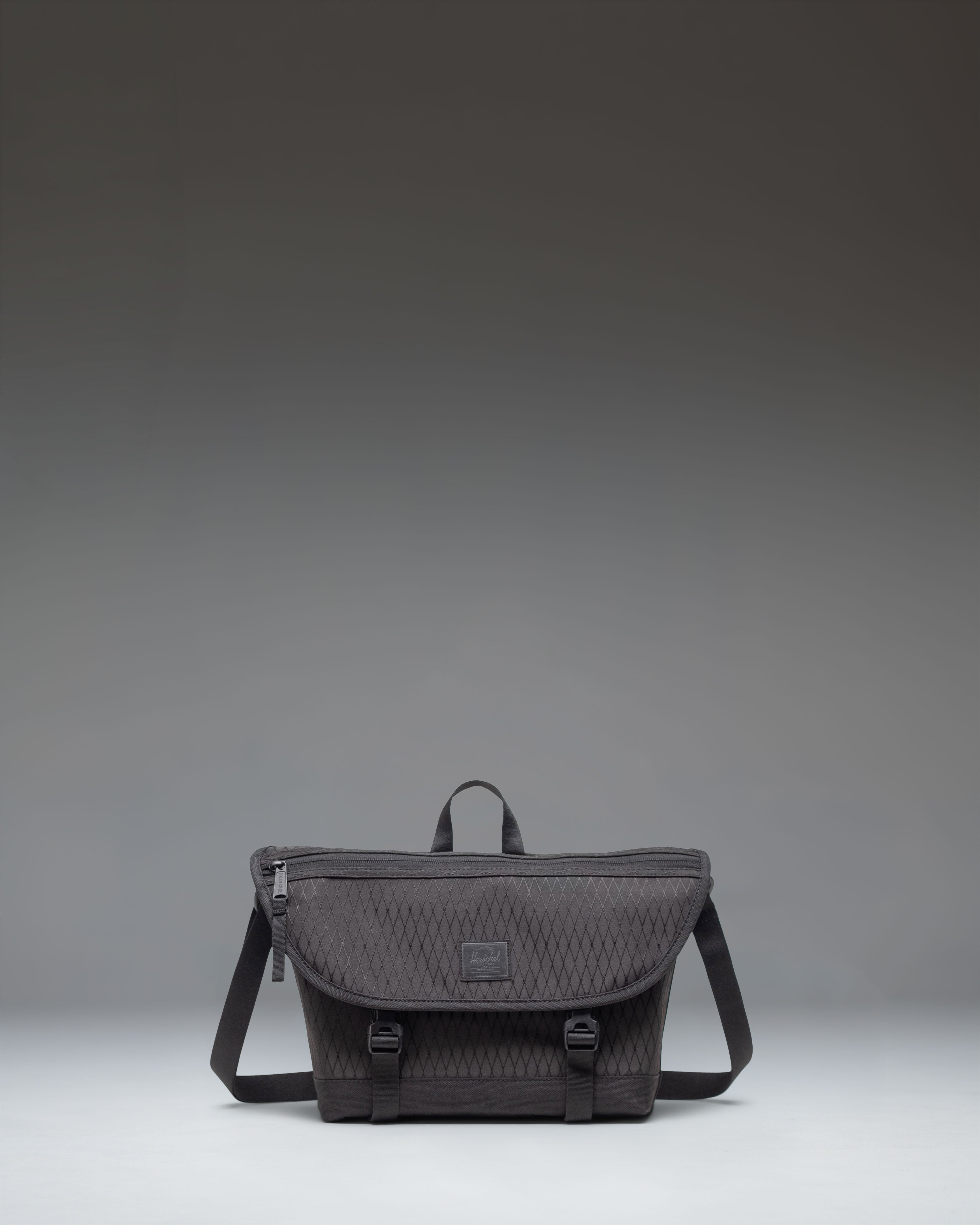 Herschel Cove Messenger Small veske Raven Crosshatch