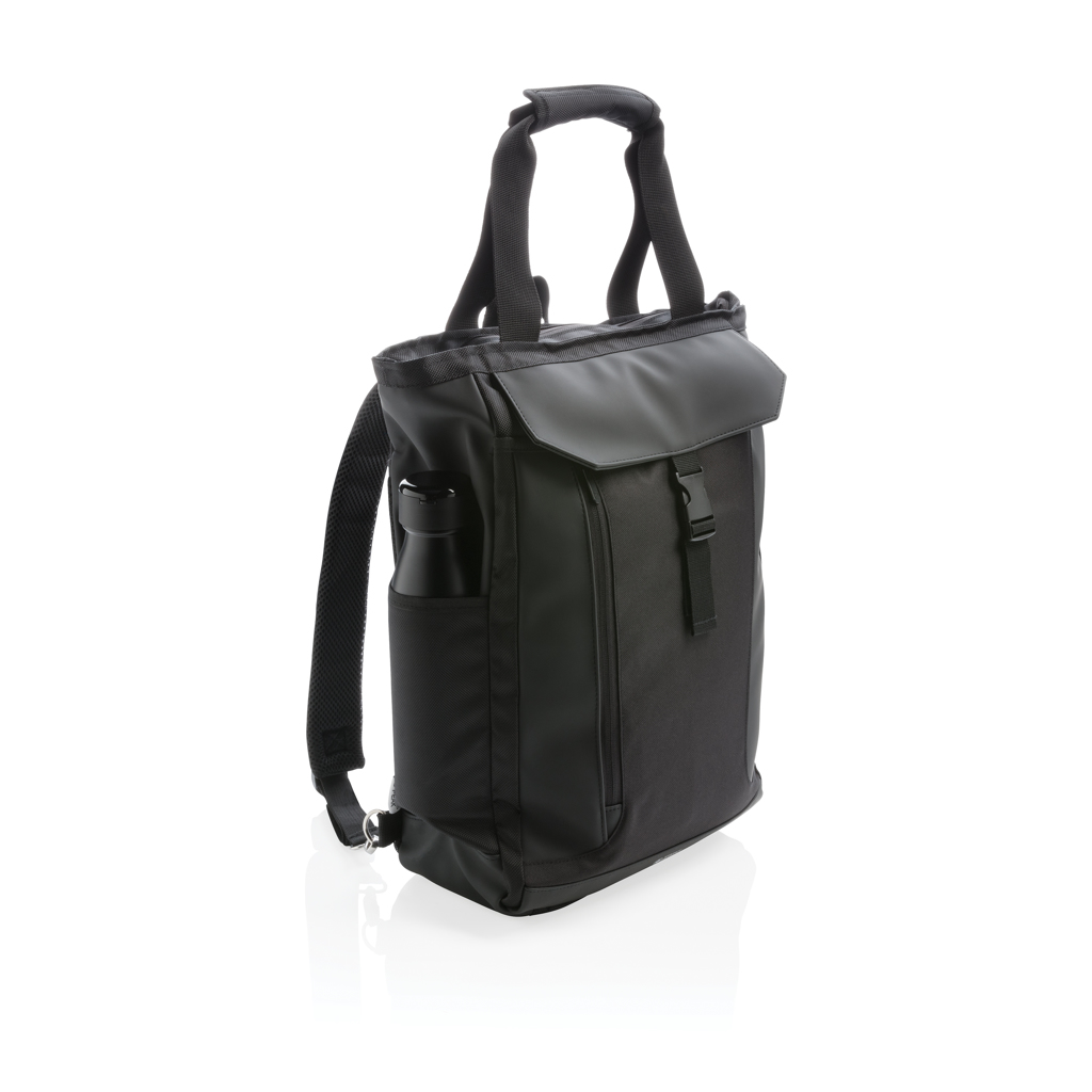 Swiss Peak RFID 15,6" totebag svart PC-veske