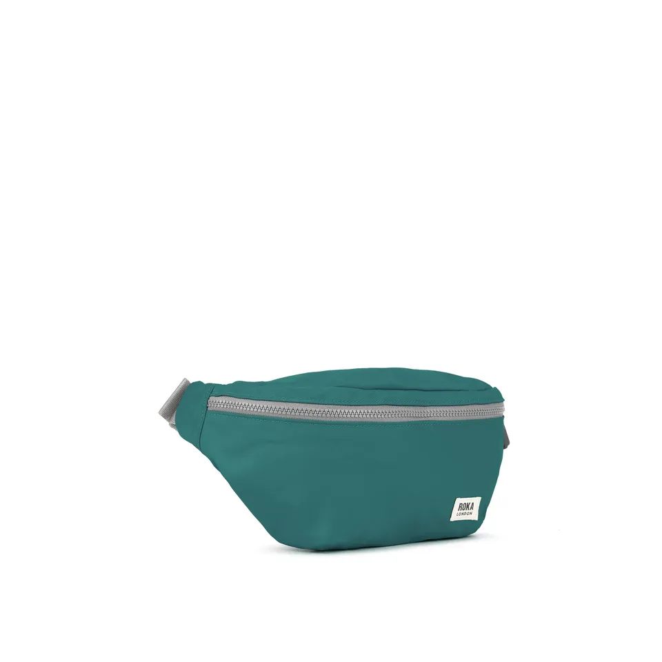 Roka London Jubilee belteveske Teal Medium 3,2 liter