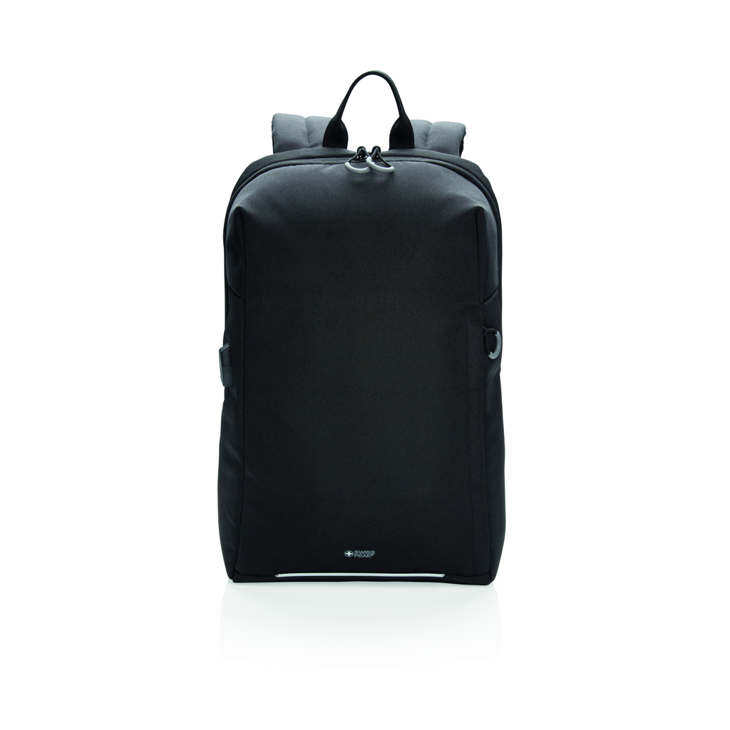 Swiss Peak AWARE RFID laptopryggsekk 15,6" svart