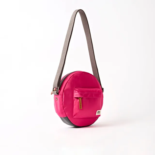 Roka London Paddington crossbody veske Small granita red 4,1 L