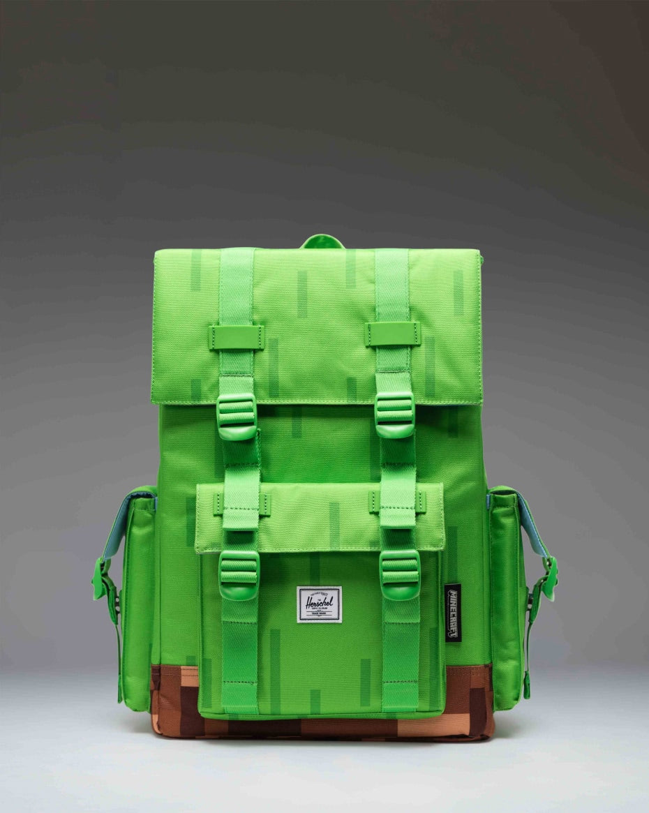 Herschel Minecraft Little America Cube sekk Black Block