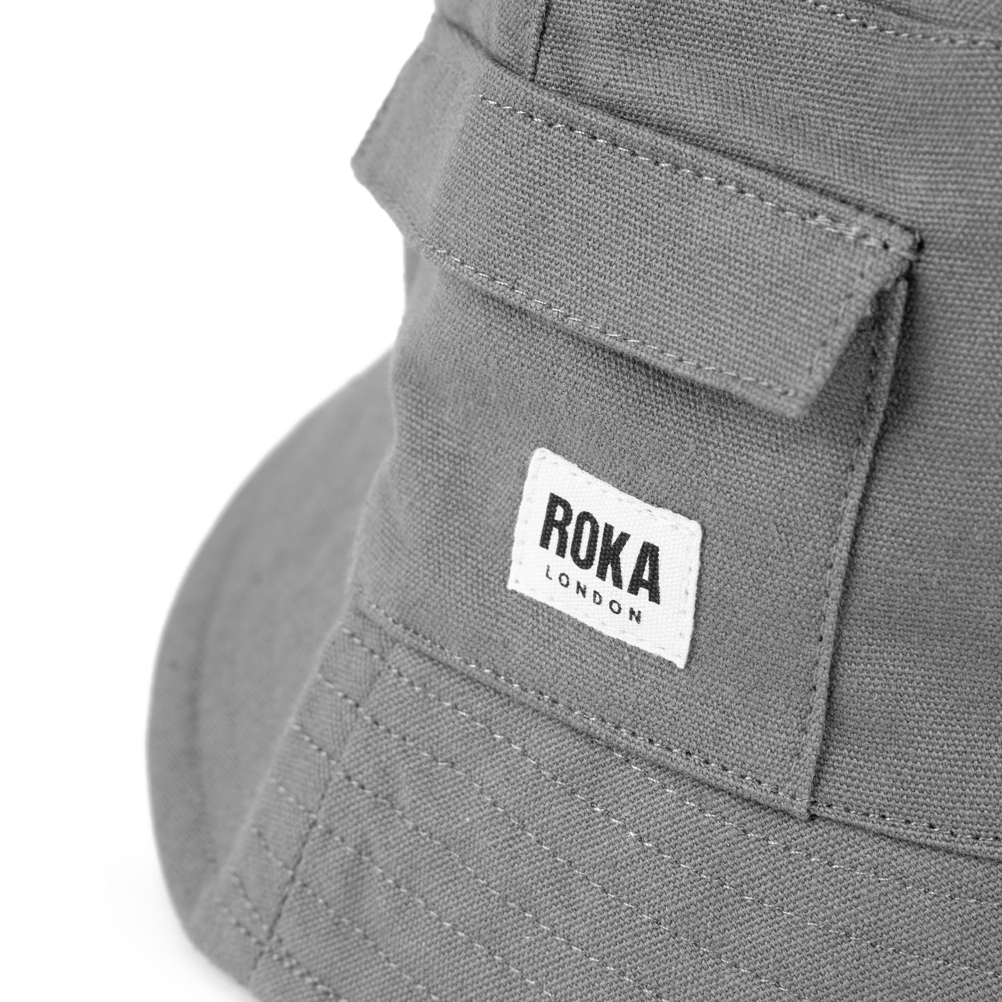 Roka London Hatfield bøttehatt graphite vannavvisende UPF50+