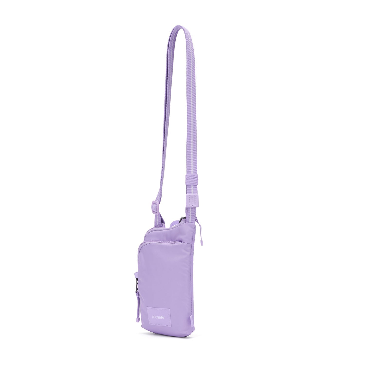 Pacsafe GO Tech crossbody coastal blue tyverisikker
