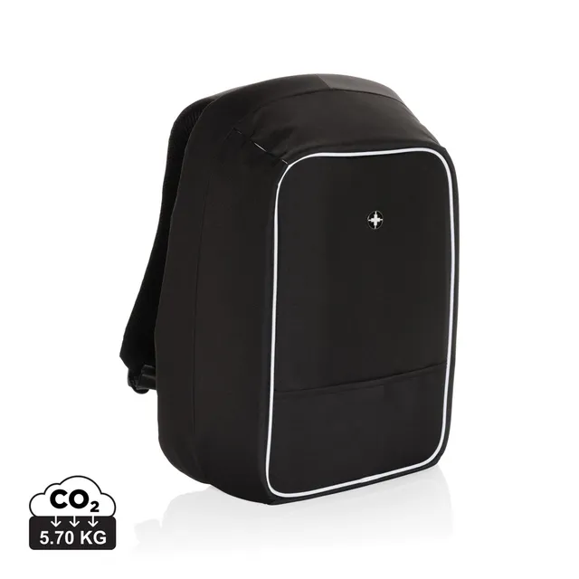 Swiss Peak Aware 15,6" ryggsekk svart tyverisikker USB