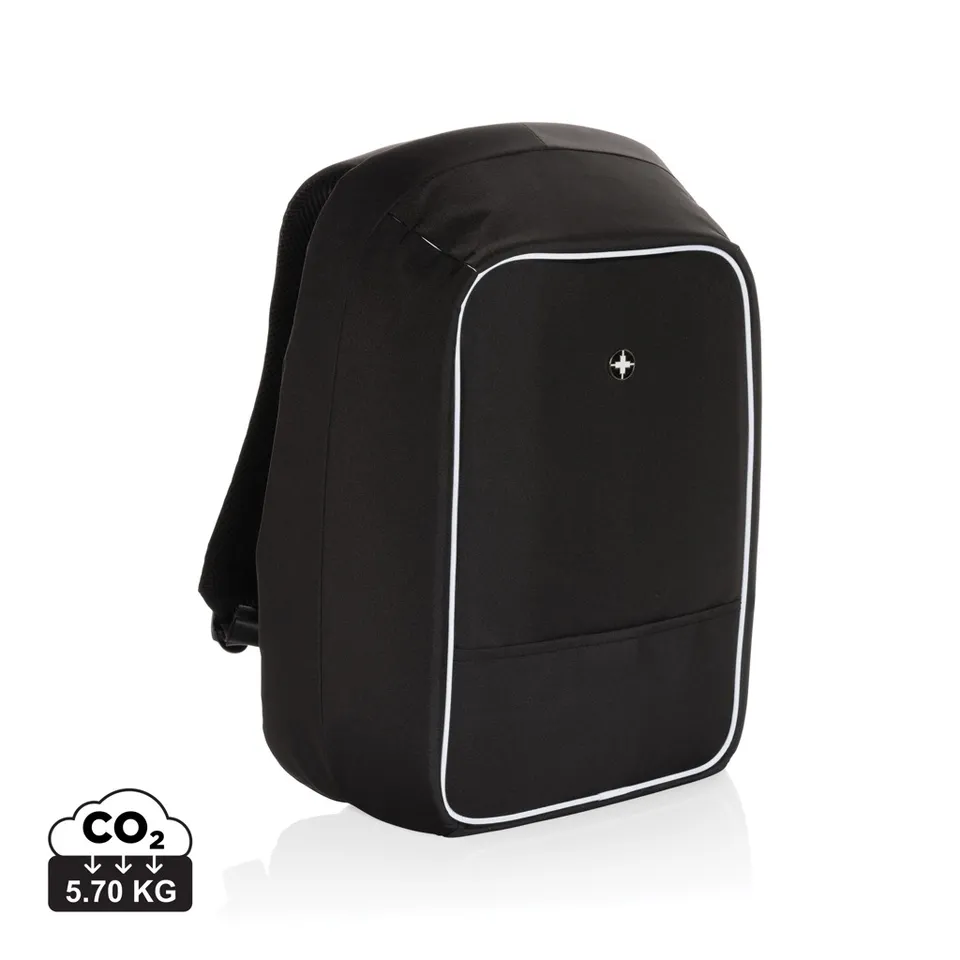 Swiss Peak Aware 15,6" ryggsekk svart tyverisikker USB