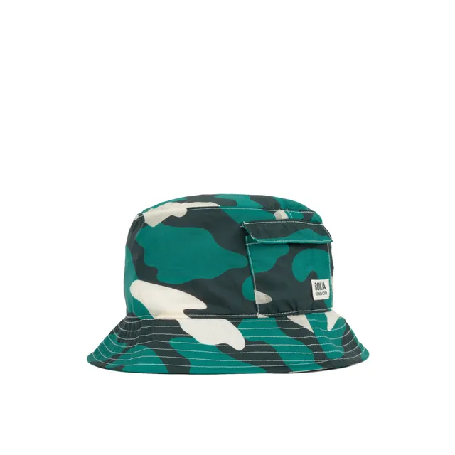 Roka London Bedford bøttehatt rose camo vanntett UPF50+