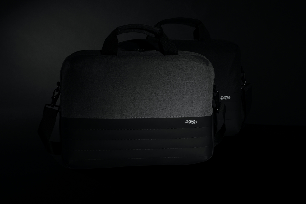 Swiss Peak AWARE 15.6" laptopveske grå – RFID