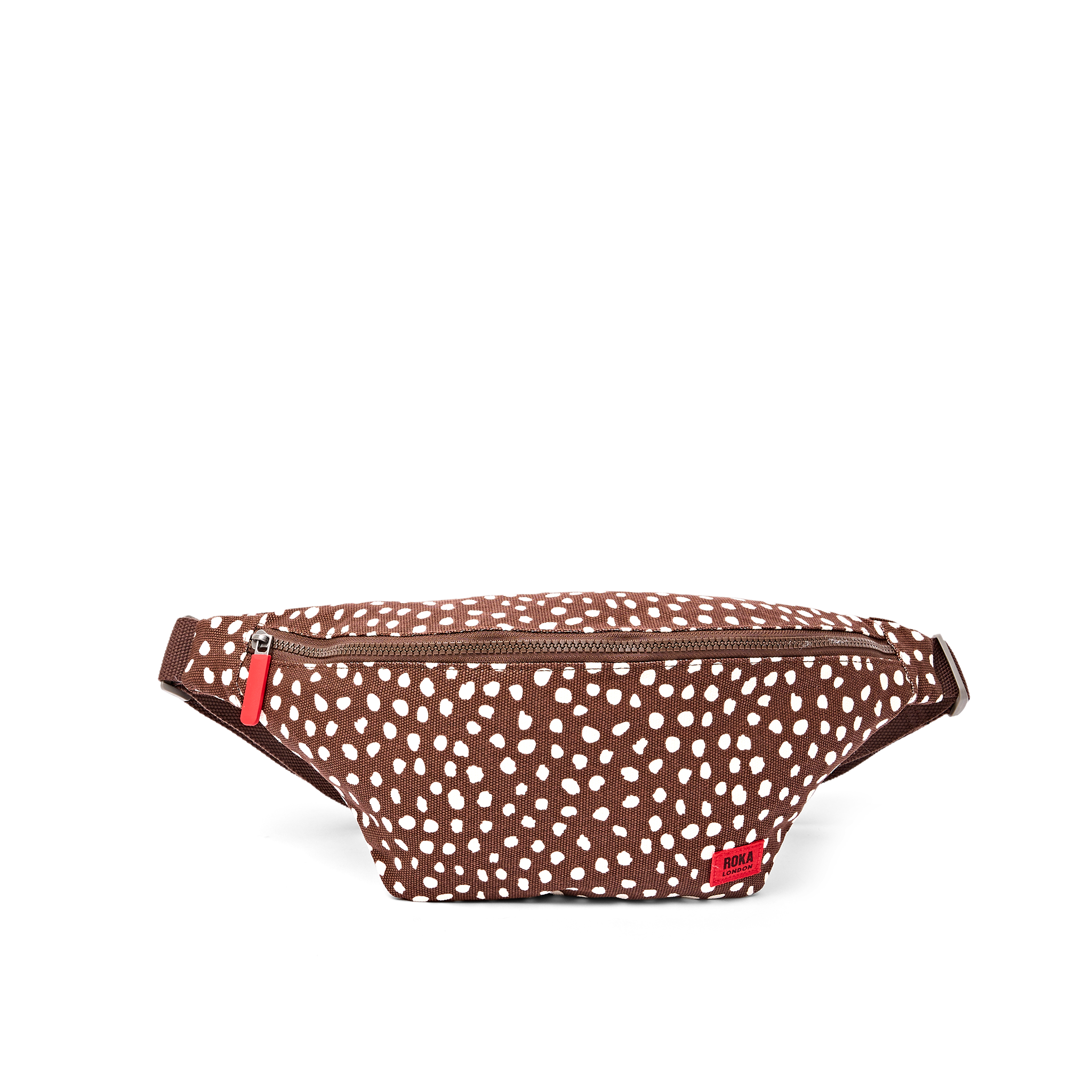 Roka London Mill Hill rumpetaske brown spot small 3,7L