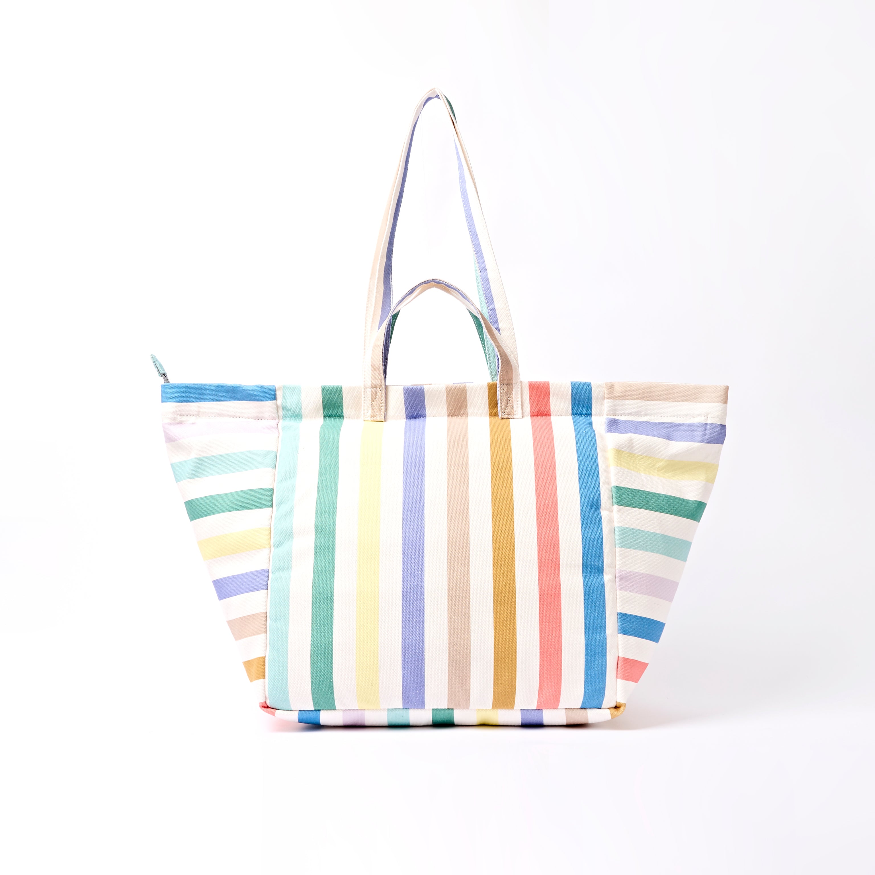Roka London Marylebone Pastel Stripe tote Large 43,4L