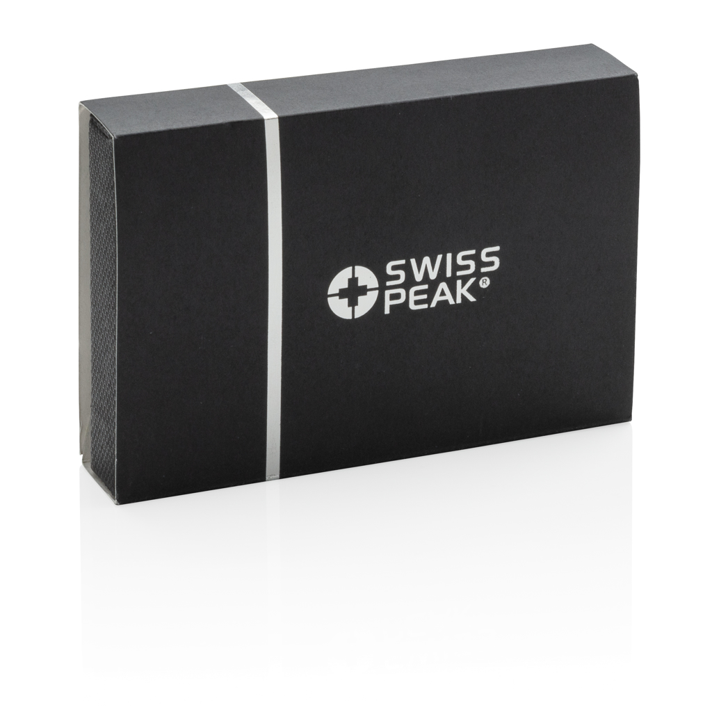 Swiss Peak RFID kortholder svart – 8 kort