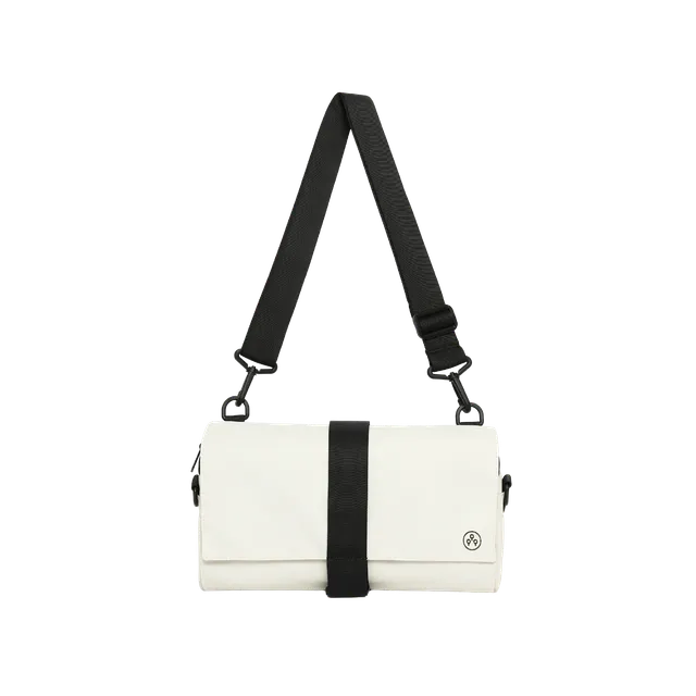 KIWEE Triangle Sling skulderveske hvit 3L vannavvisende