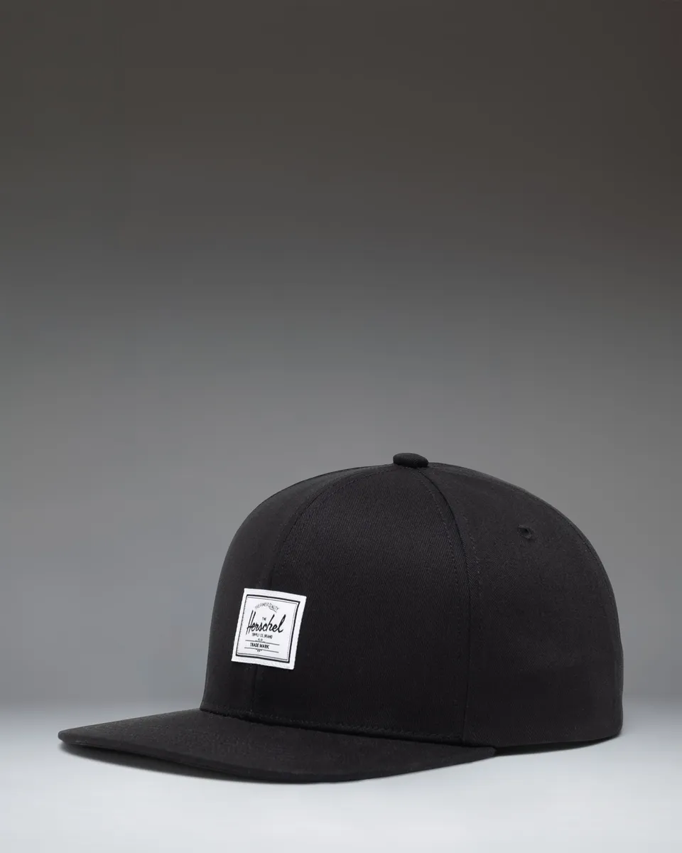 Herschel Whaler 6 Panel caps Black helårs