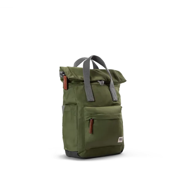 Roka London Canfield roll top ryggsekk avocado