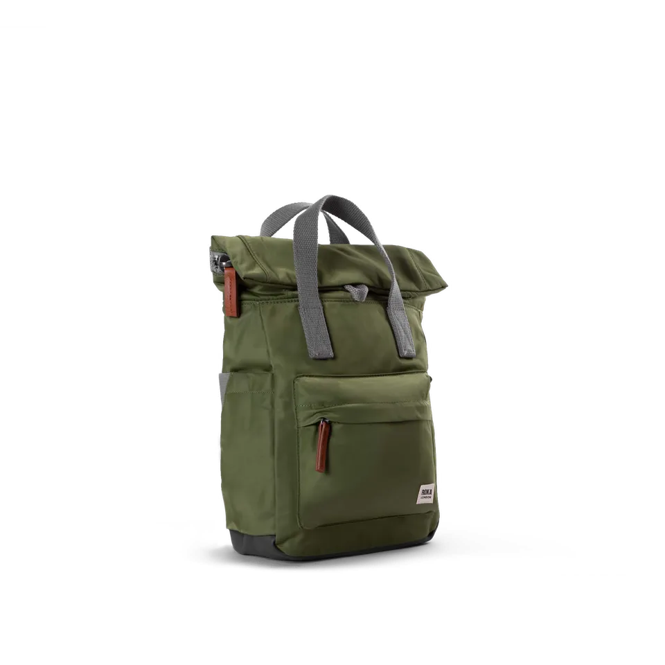 Roka London Canfield roll top ryggsekk avocado