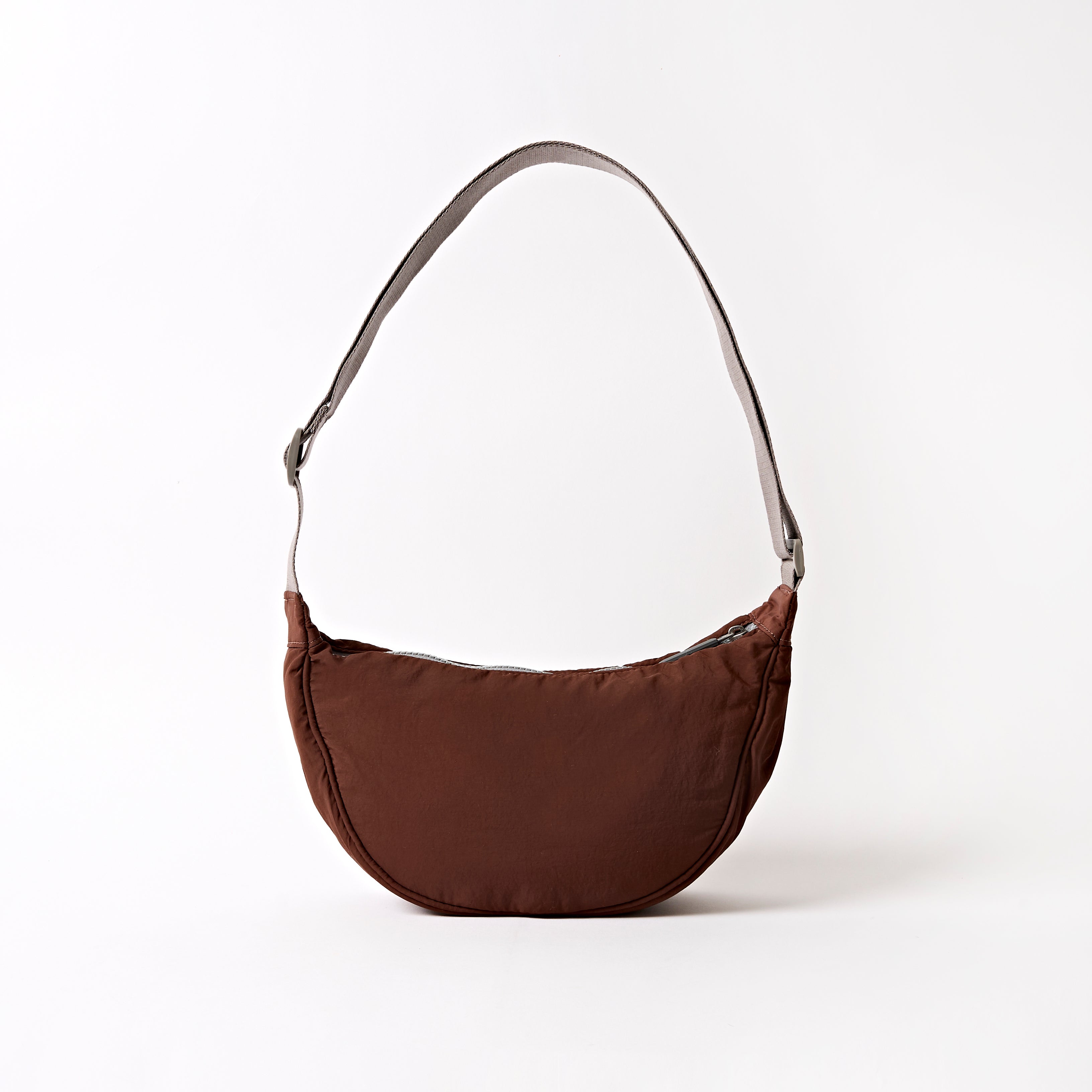 Roka London Farringdon skulderveske Chocolate small vattert
