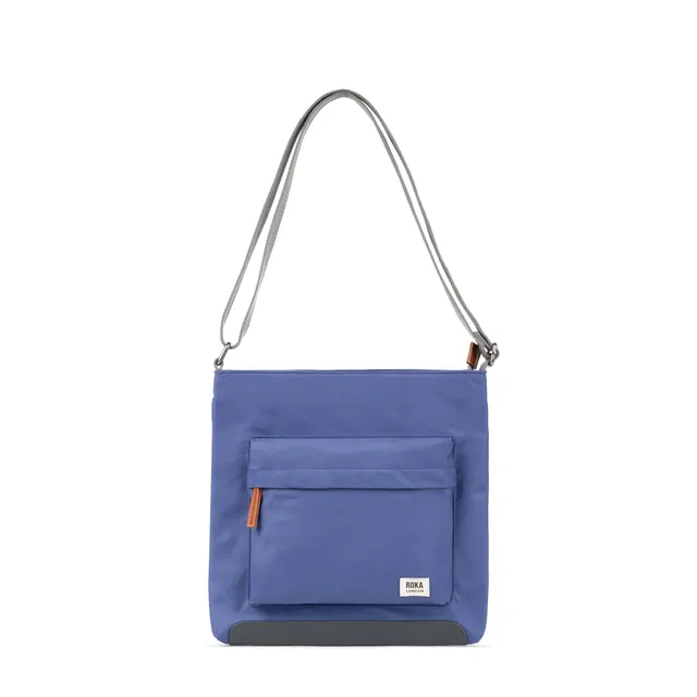 Roka London Kennington Indigo skulderveske Medium 2,7 liter
