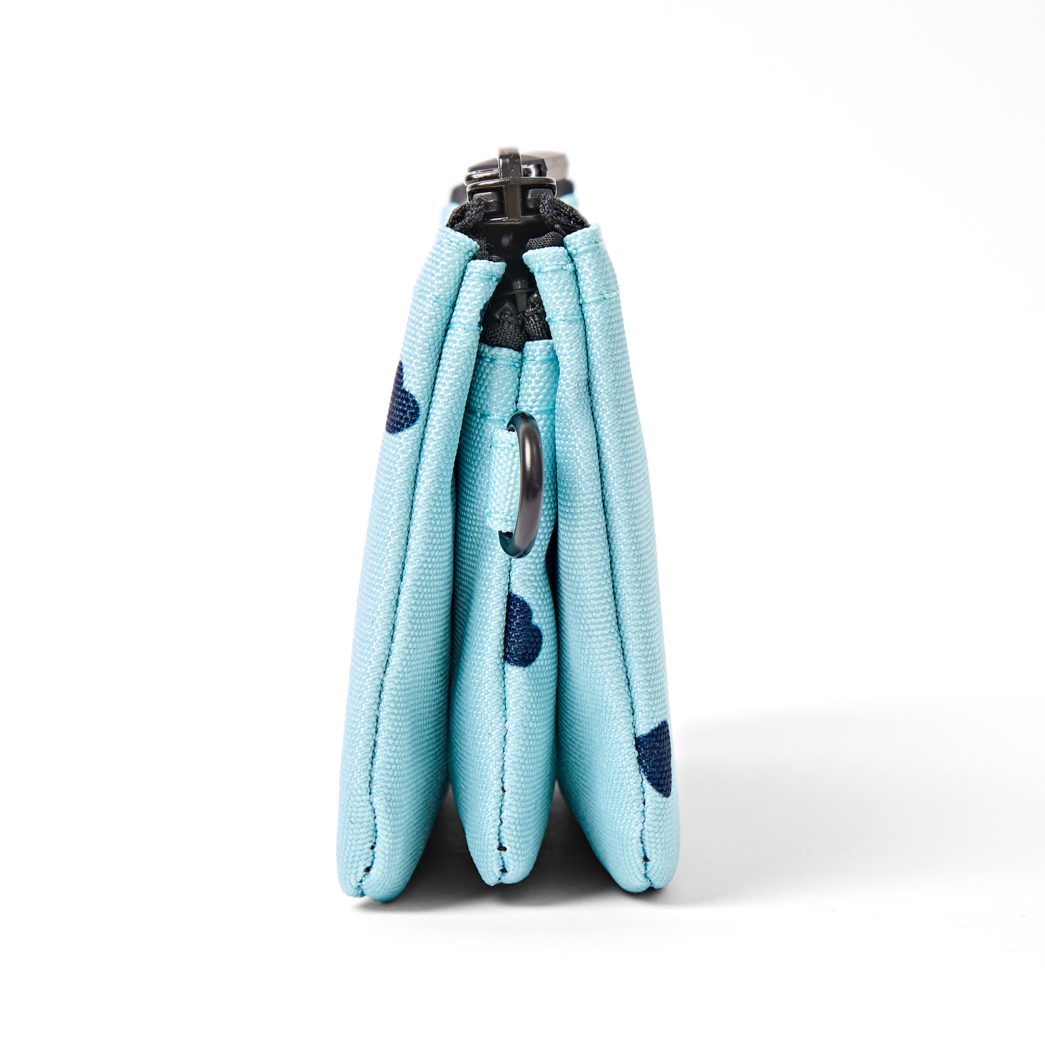 Roka London Carnaby lommebok Small Heart Print vanntett