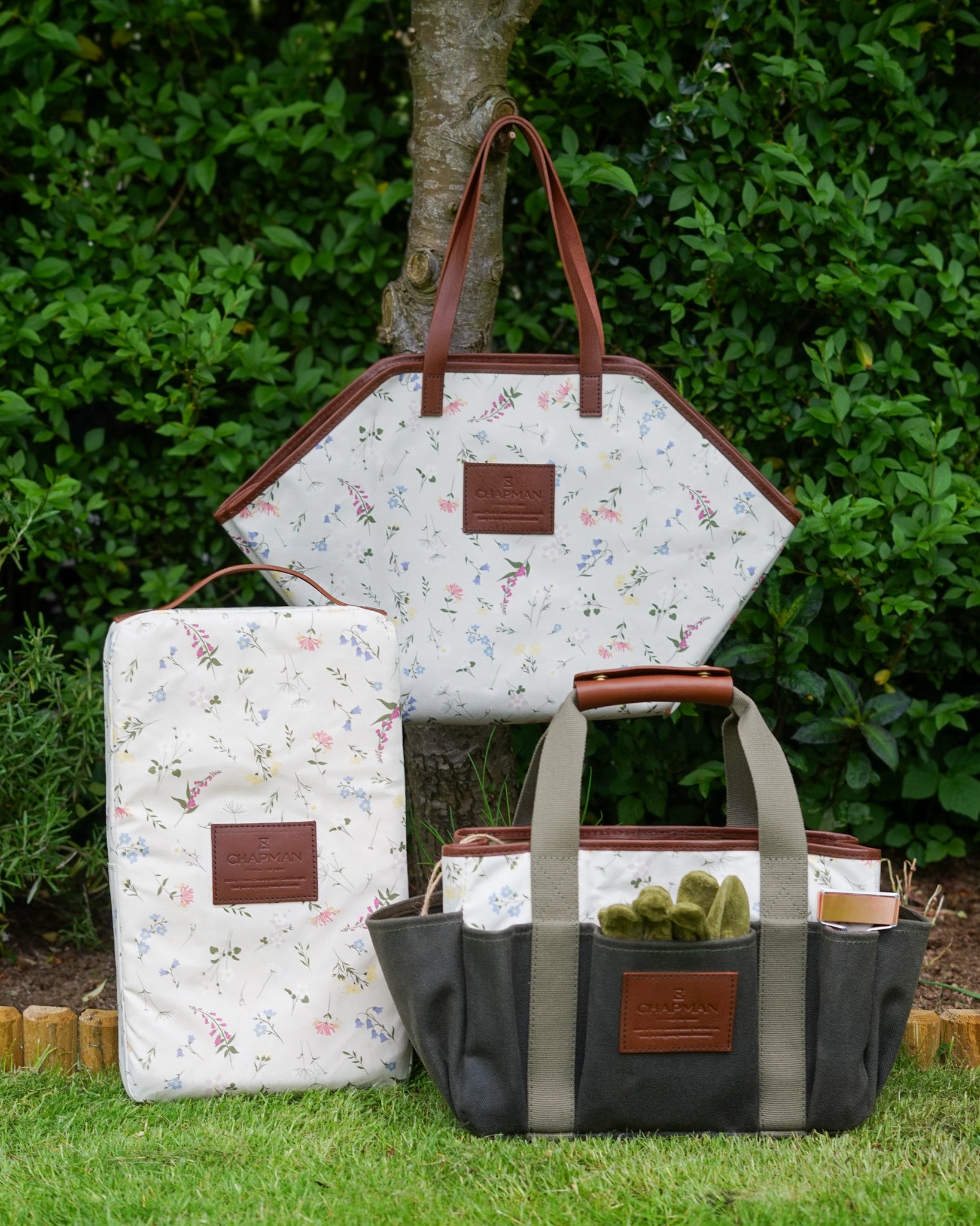 Chapman Chelsea Floral Harvest Bag hageveske blomstret