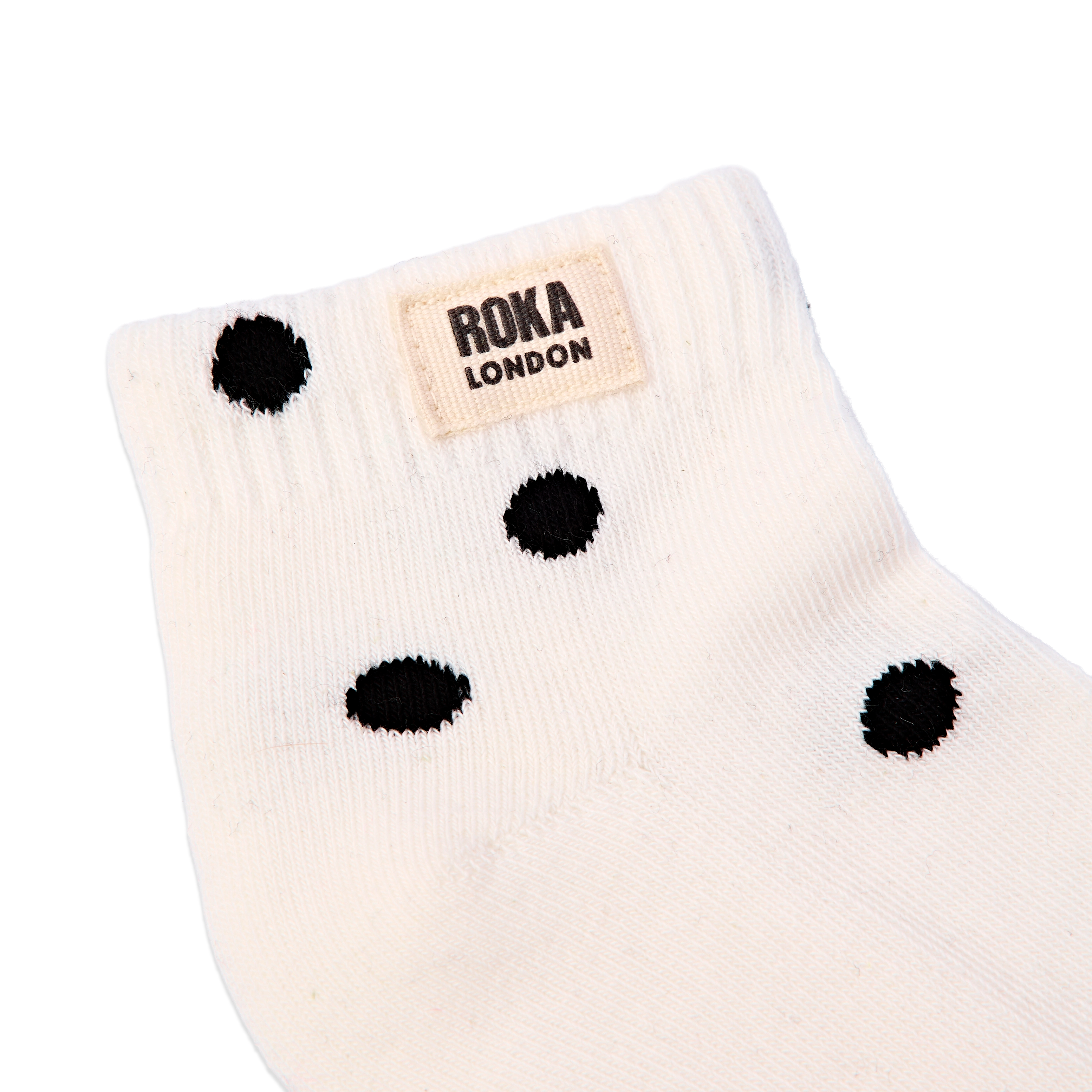 Roka London Wembley ankelsokker barn marshmallow dot UK 9-12
