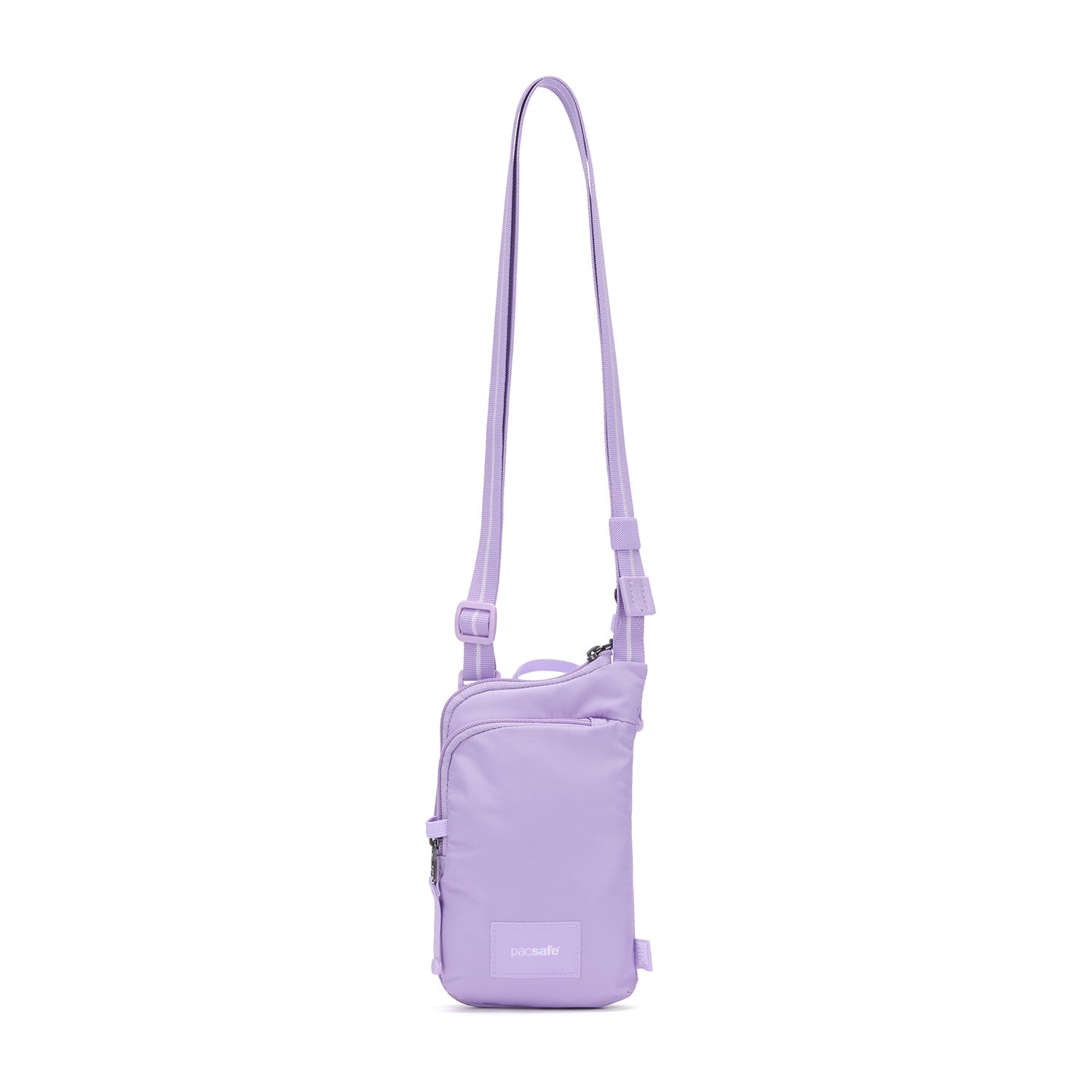 Pacsafe GO Tech crossbody coastal blue tyverisikker