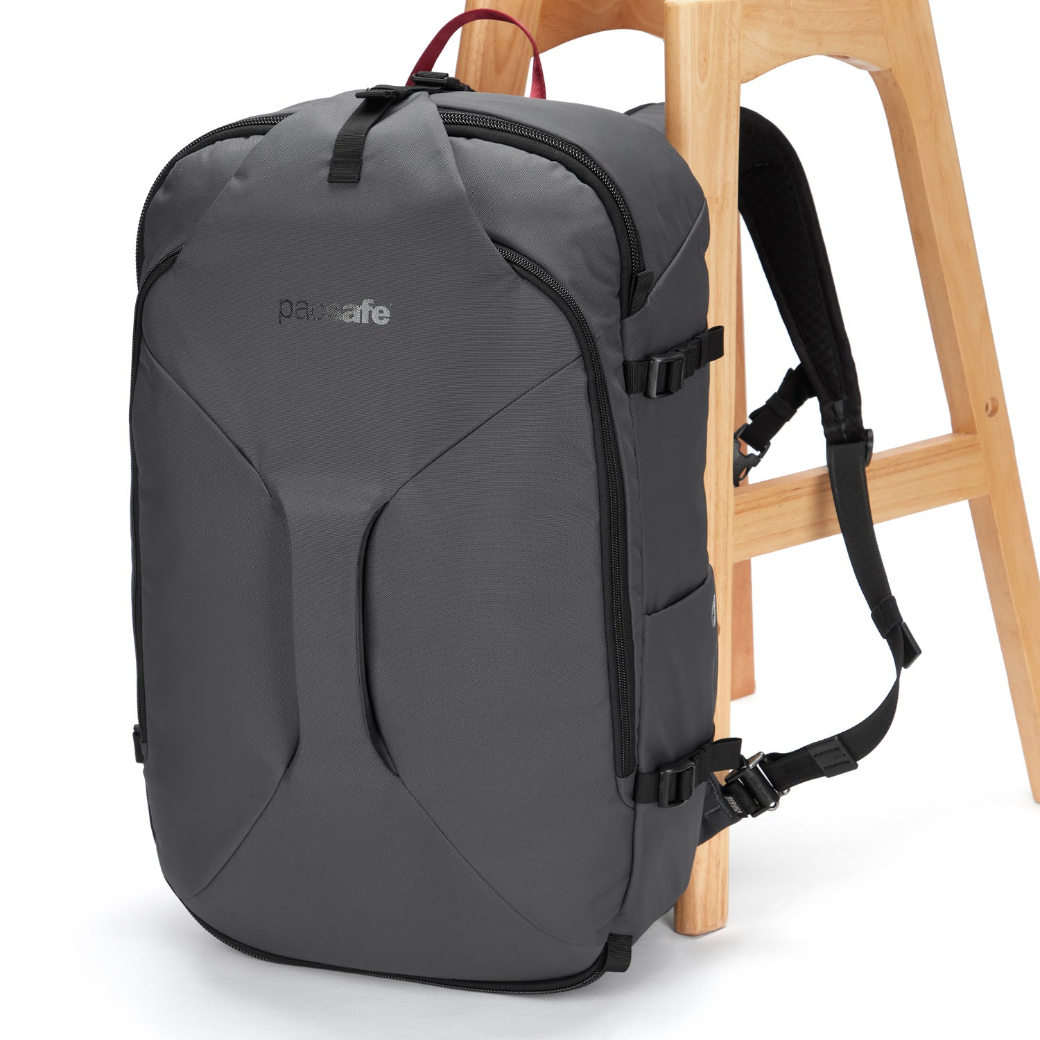Pacsafe Venturesafe EXP45 reisesekk svart håndbagasje