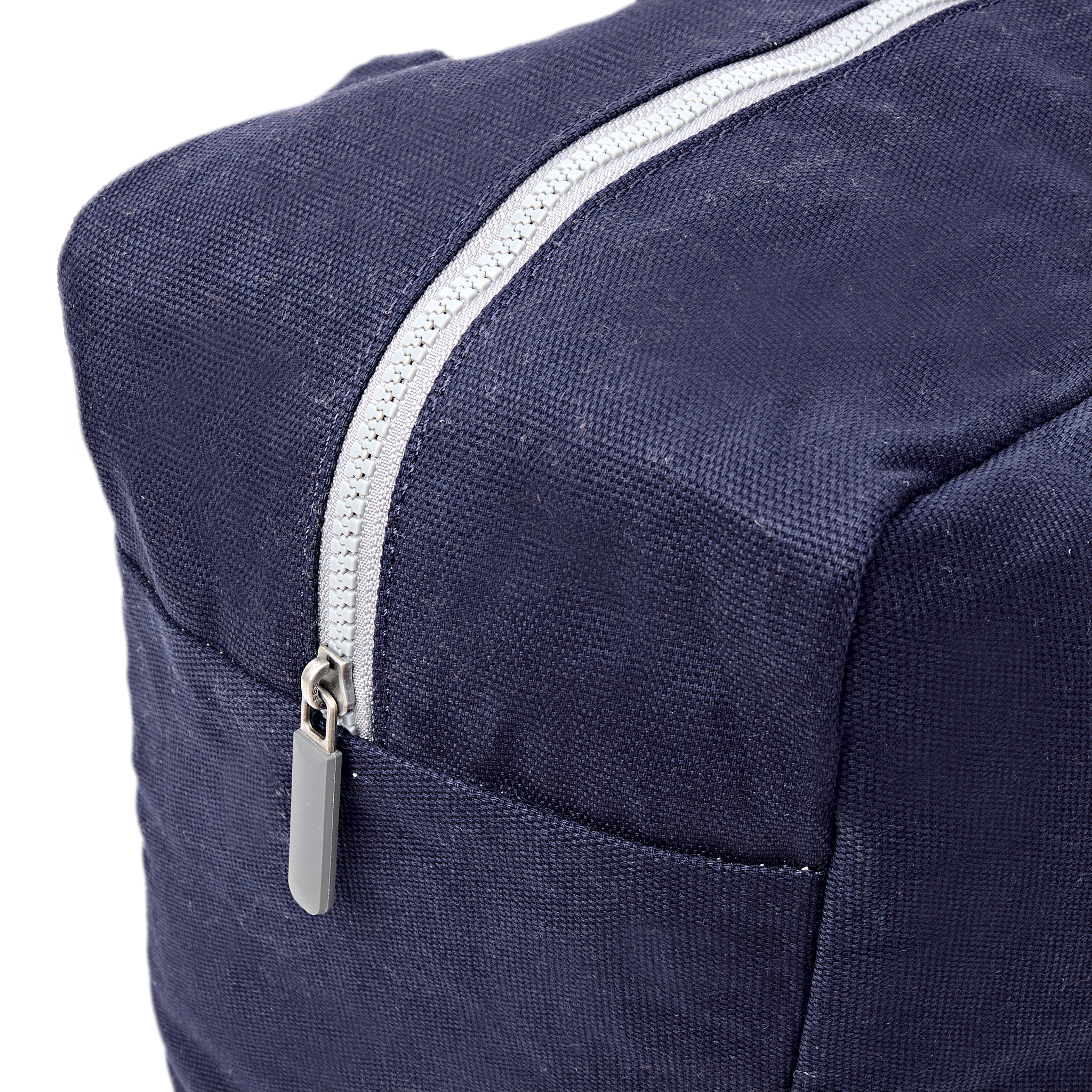 Roka London Sloane tote Medium navy blå canvas 24 liter