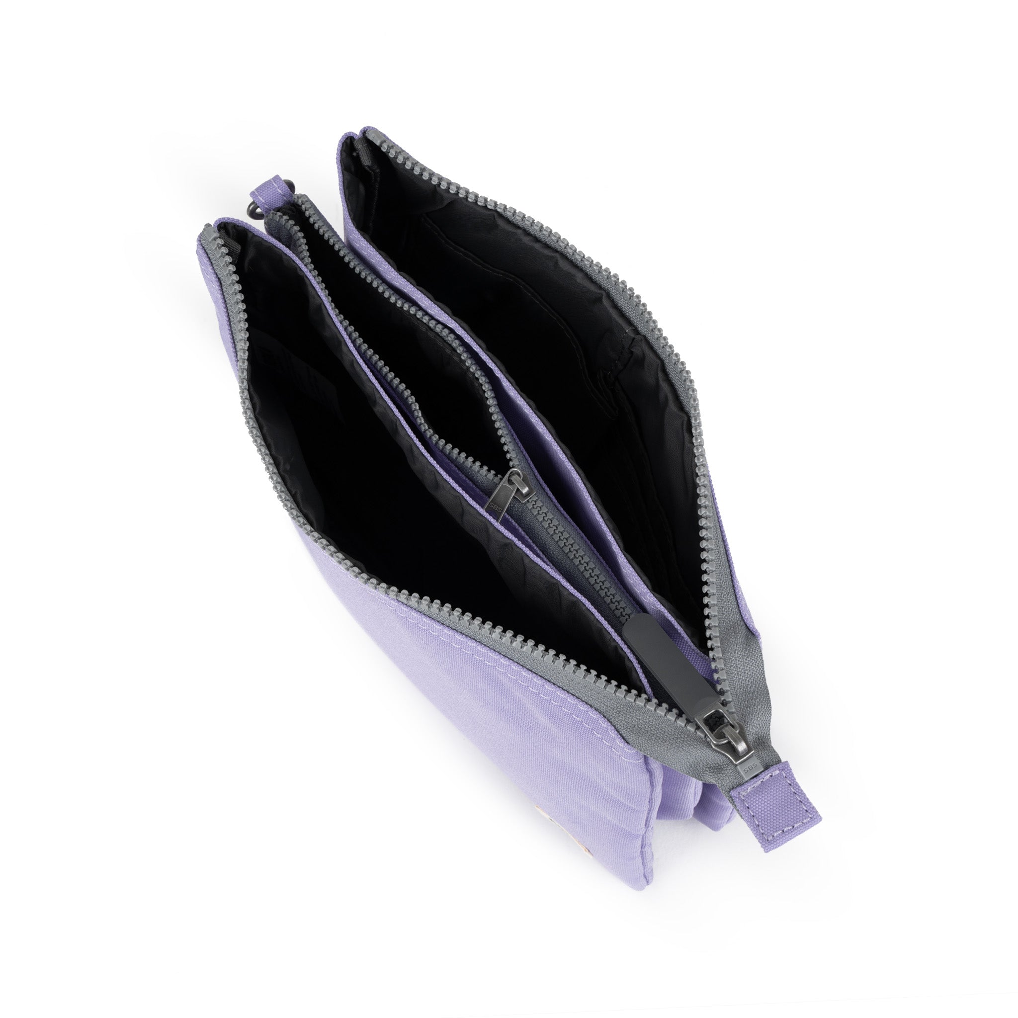 Roka London Carnaby lommebokveske XL lilla kortlommer