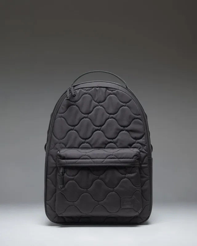 Herschel Classic XL ryggsekk quiltet svart blomst