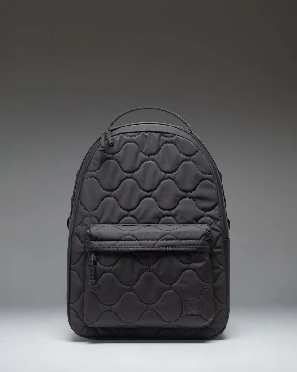 Herschel Classic XL ryggsekk quiltet svart blomst