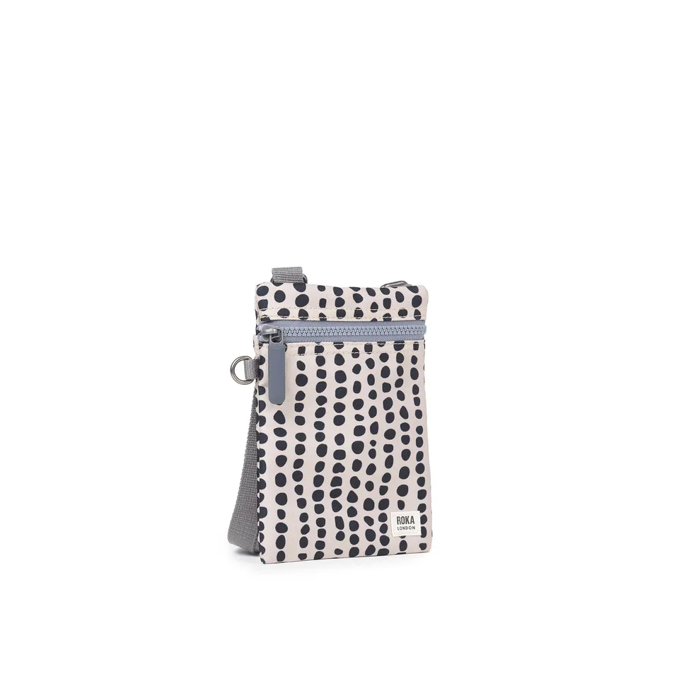Roka London Chelsea Linear Dot mobilveske extra small resirkulert