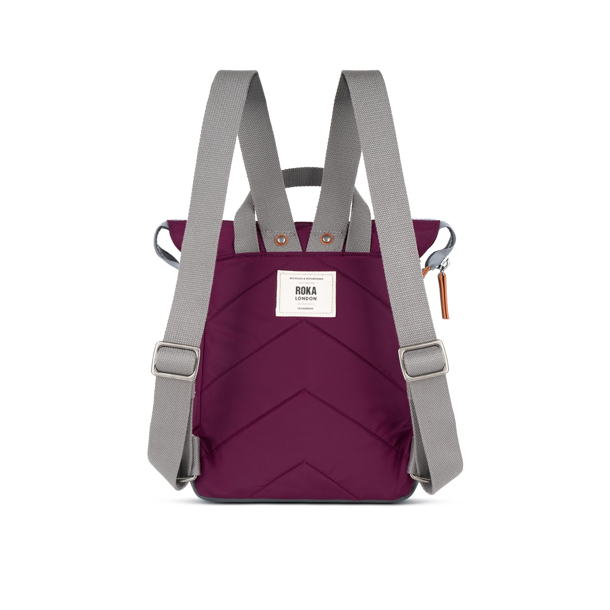Roka London Bantry Royal Burgundy ryggsekk small 7,4 liter