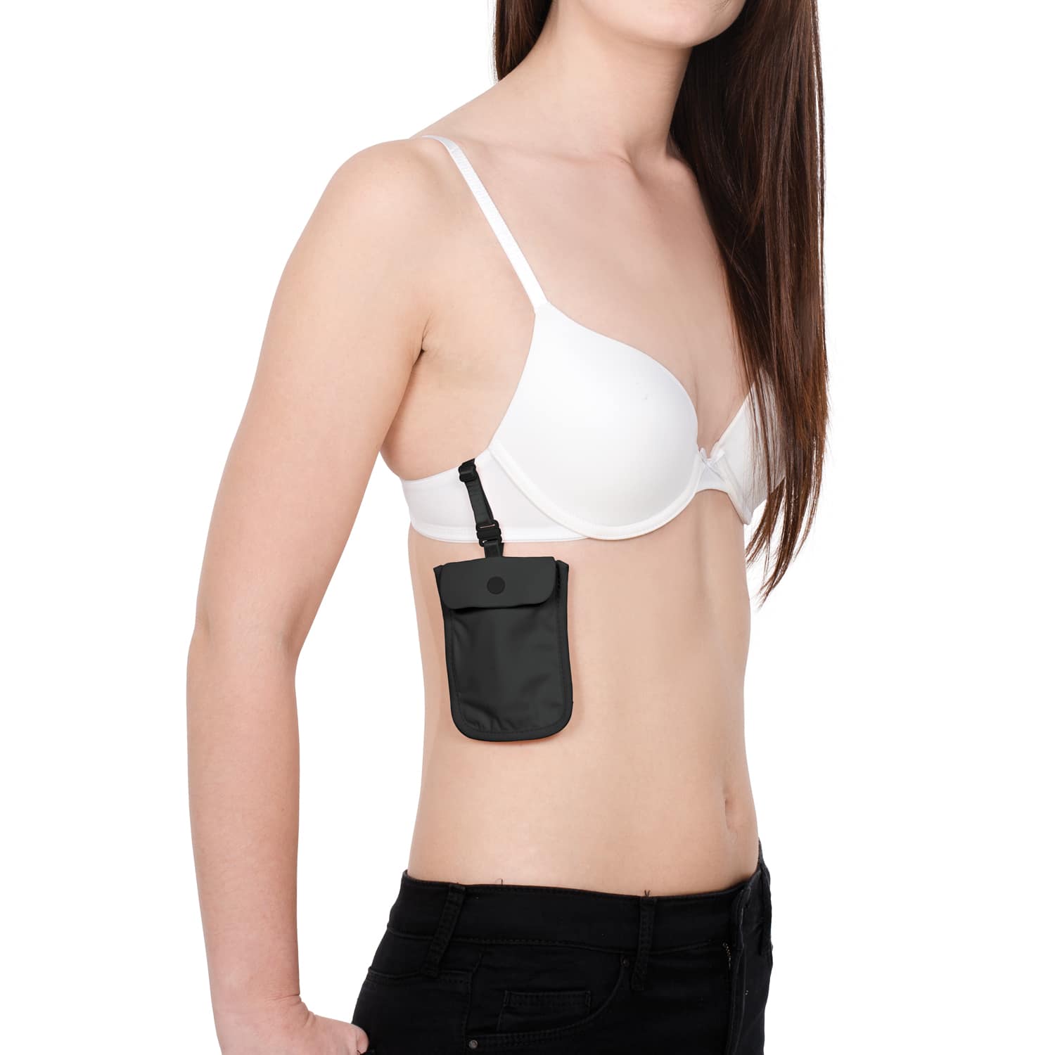 Pacsafe Coversafe S25 BH-pung svart hemmelig