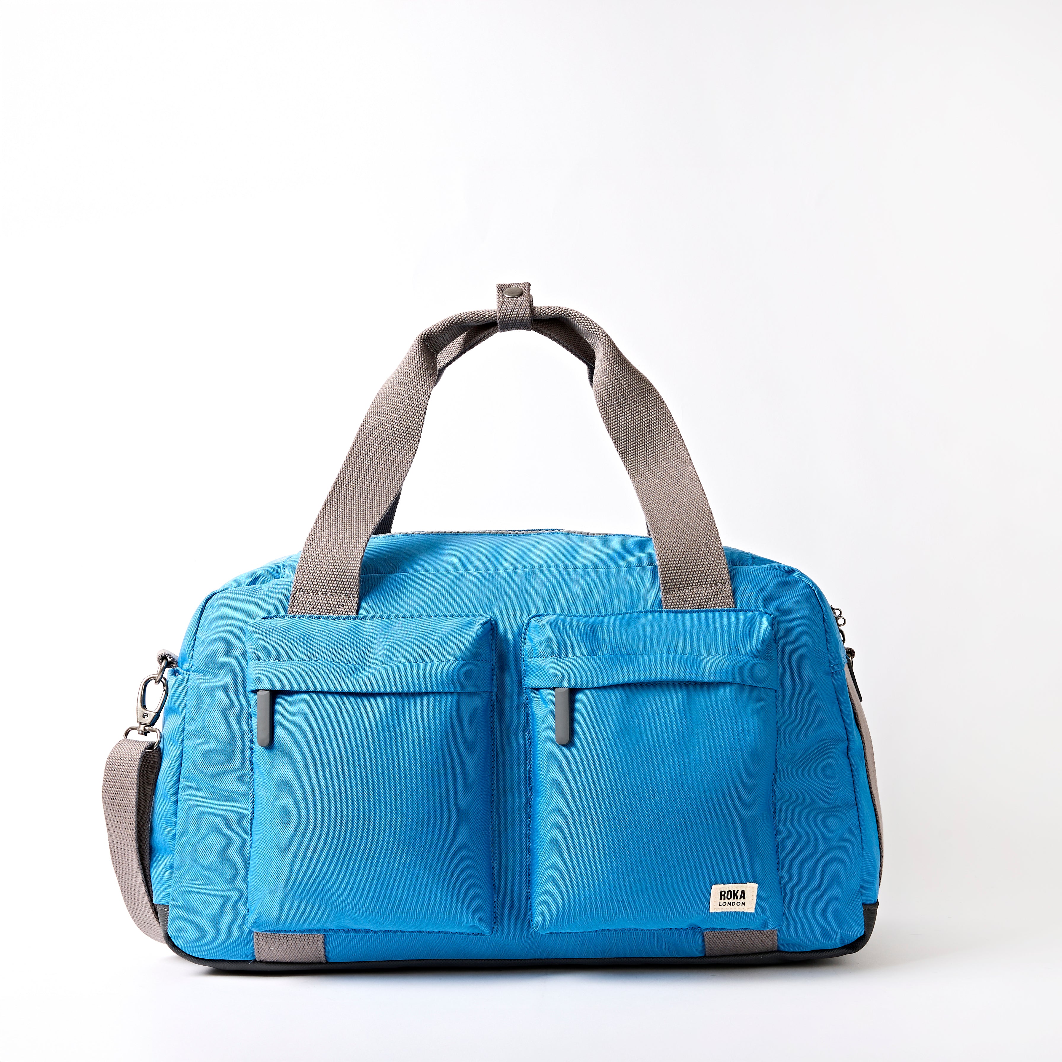 Roka London Gatwick duffelbag malibu blue kabin