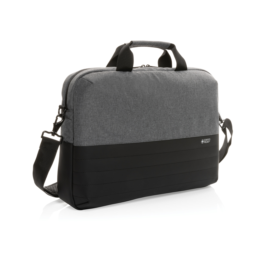 Swiss Peak AWARE 15.6" laptopveske grå – RFID