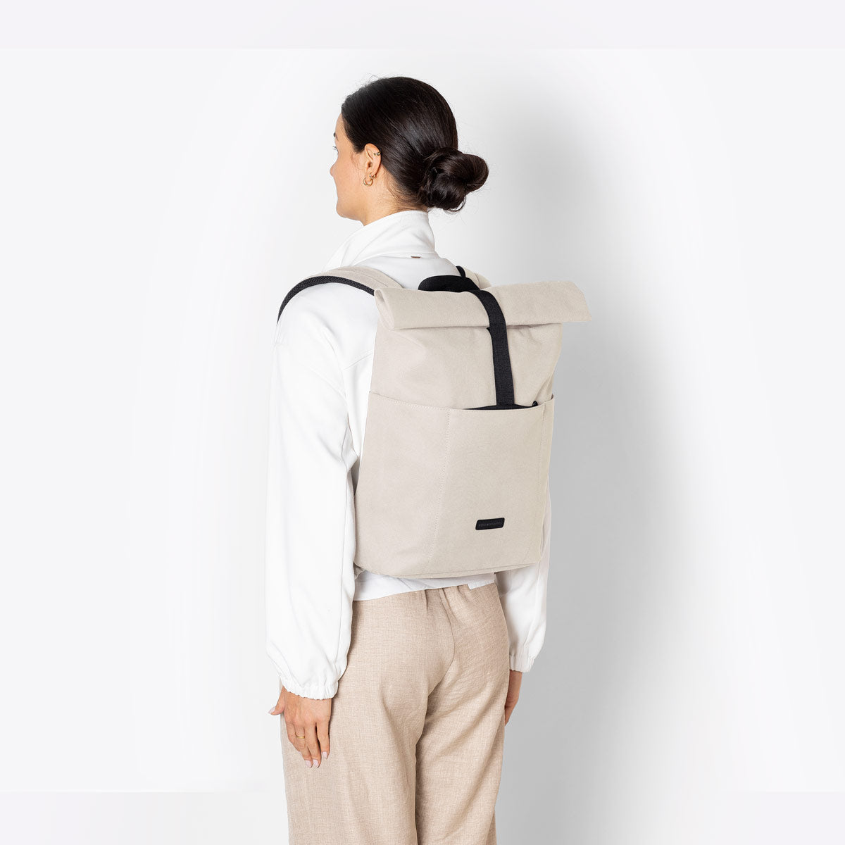 Ucon Acrobatics Hajo Roll-Top ryggsekk Mini Dark Sand canvaslook