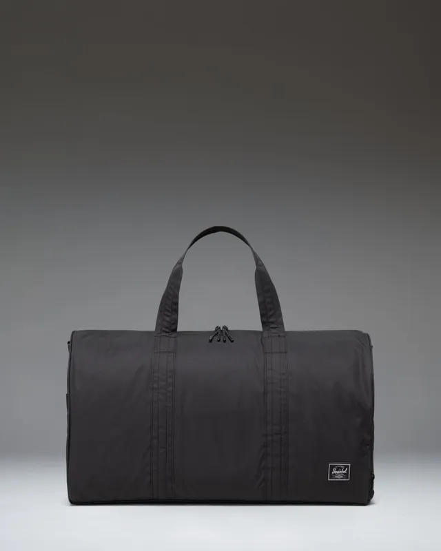 Herschel Novel Duffel Twill reiseveske svart-grå tekstur