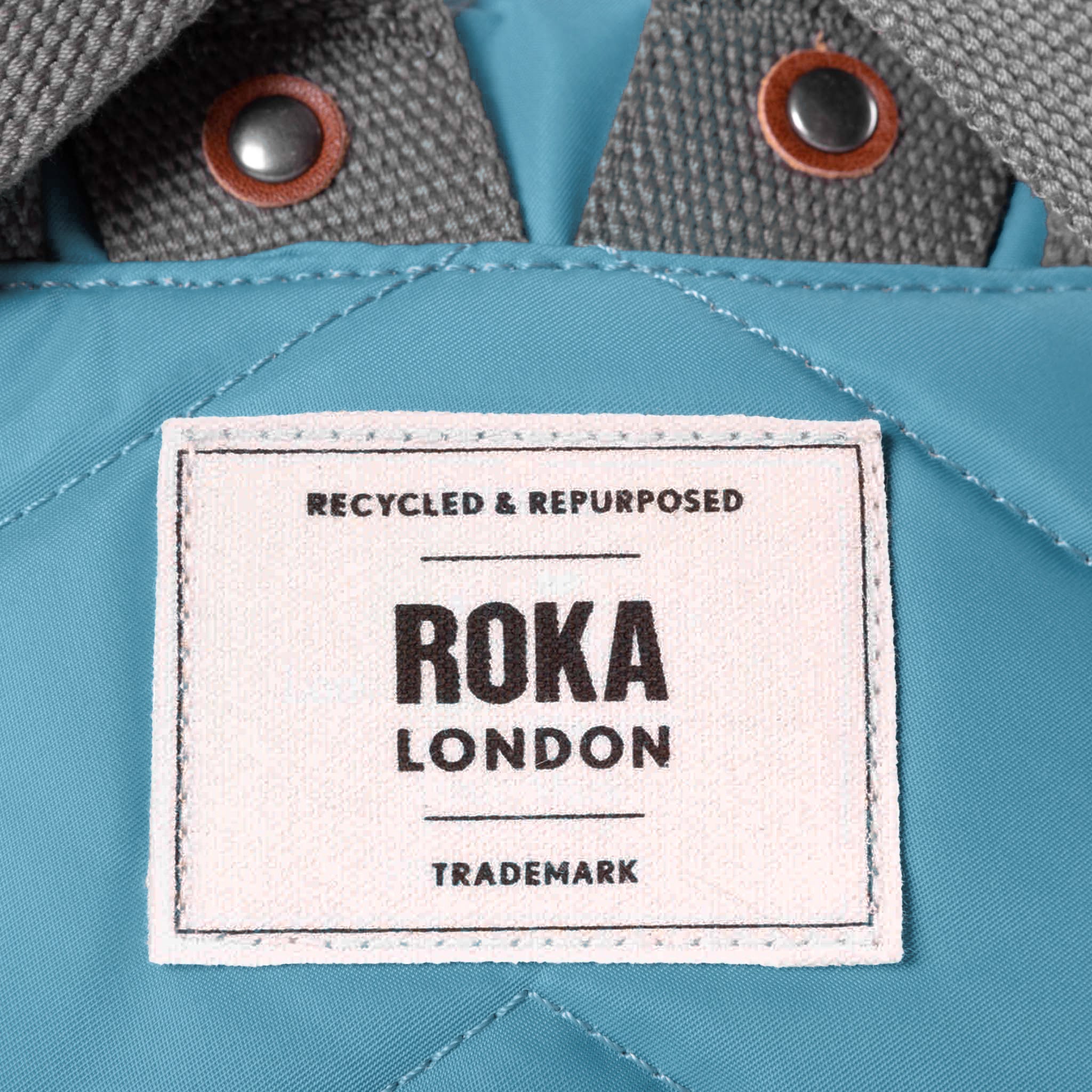 Roka London Bantry ryggsekk petrol medium 14,4 liter