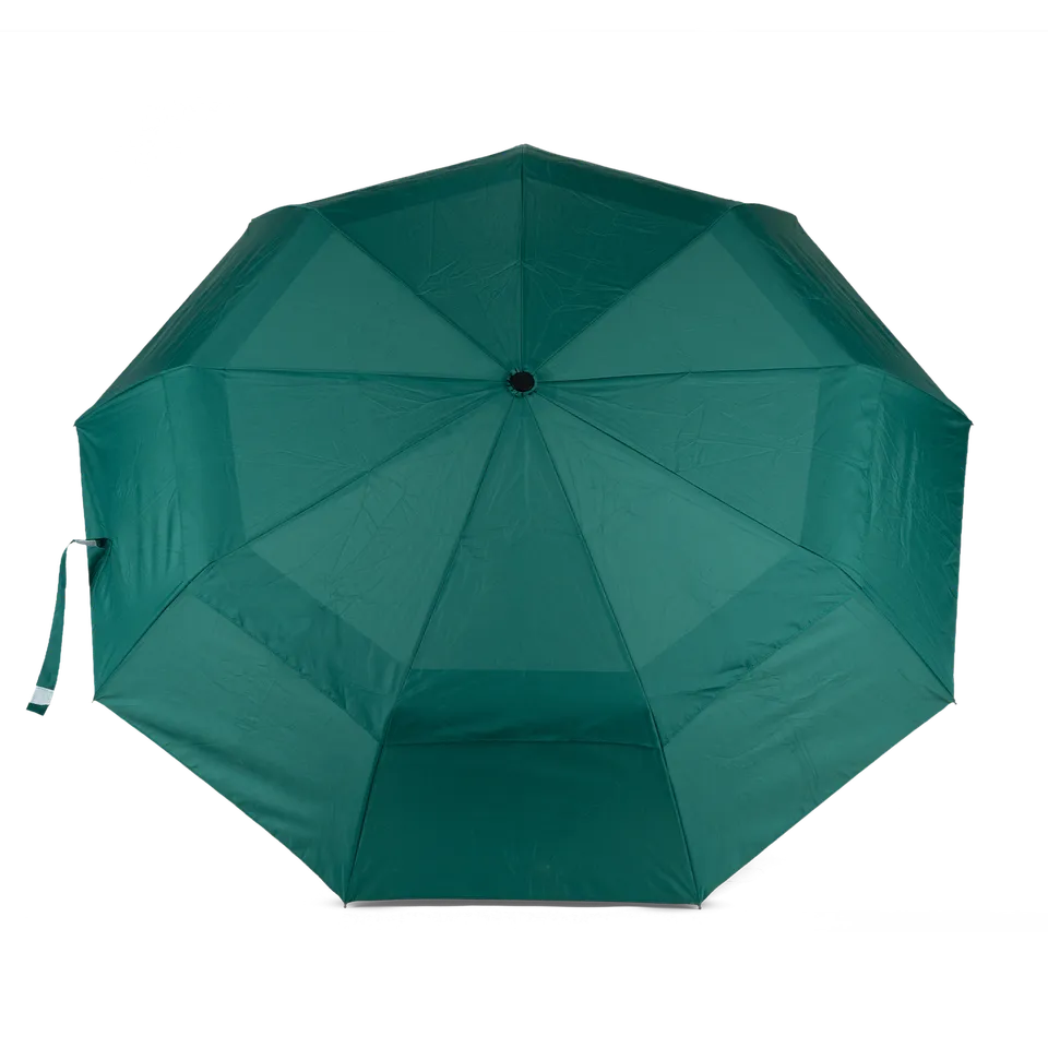Roka London Waterloo paraply teal medium vindtett