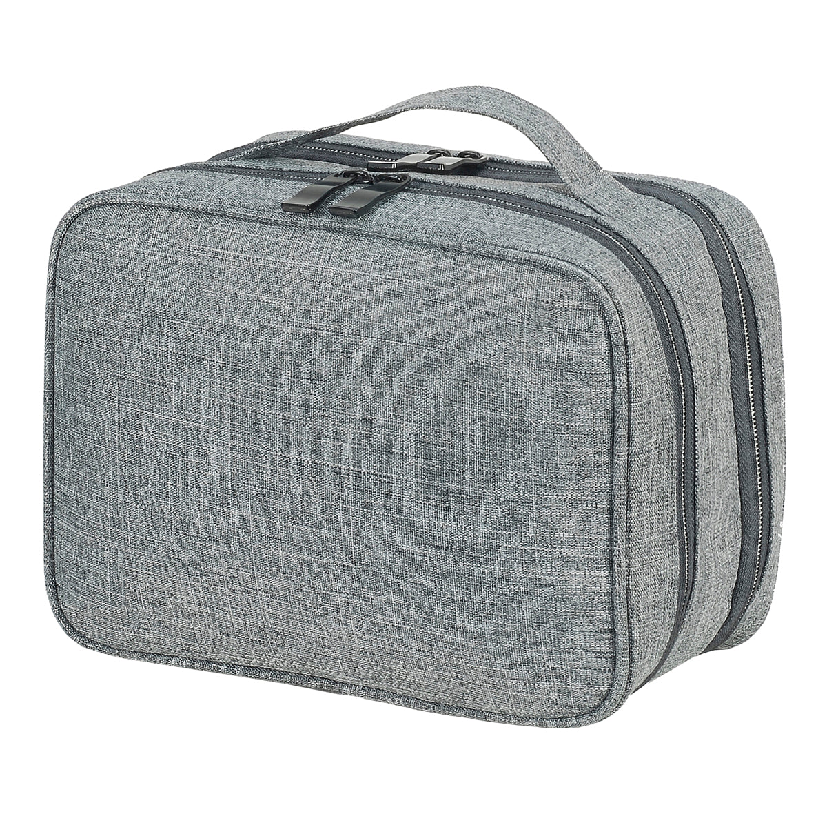 Shugon Seville toalettmappe Charcoal Melange med to rom
