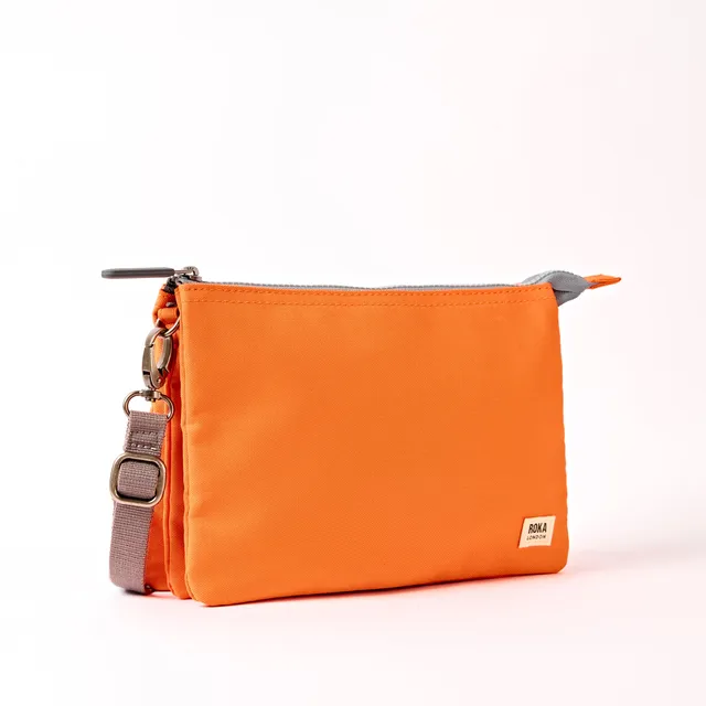 Roka London Carnaby crossbody XL oransje 0,5 liter