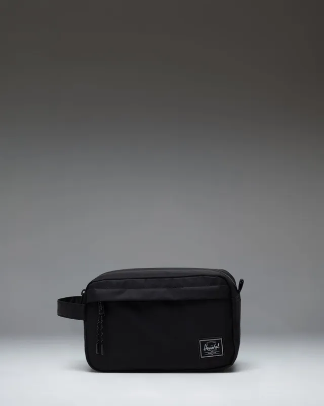 Herschel Chapter Travel Kit toalettmappe Black/Grey twill