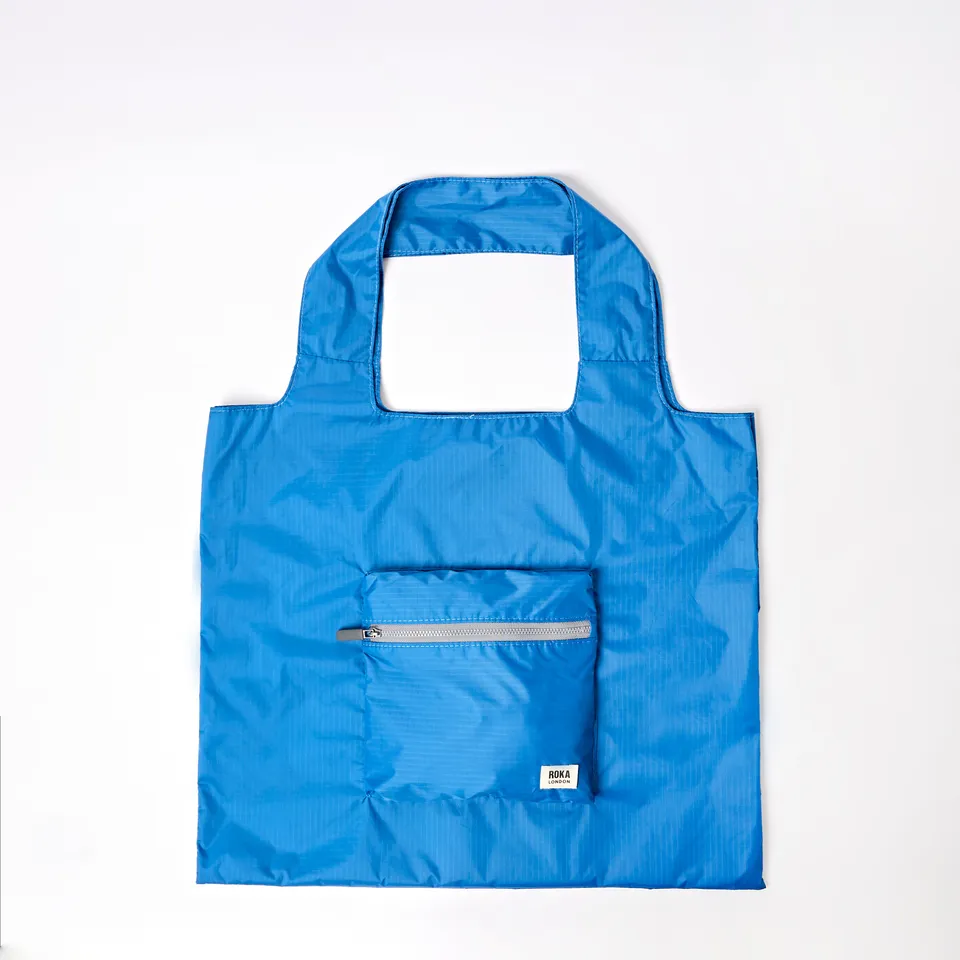 Roka London Borough shopper malibu blue medium 2,1 liter lett